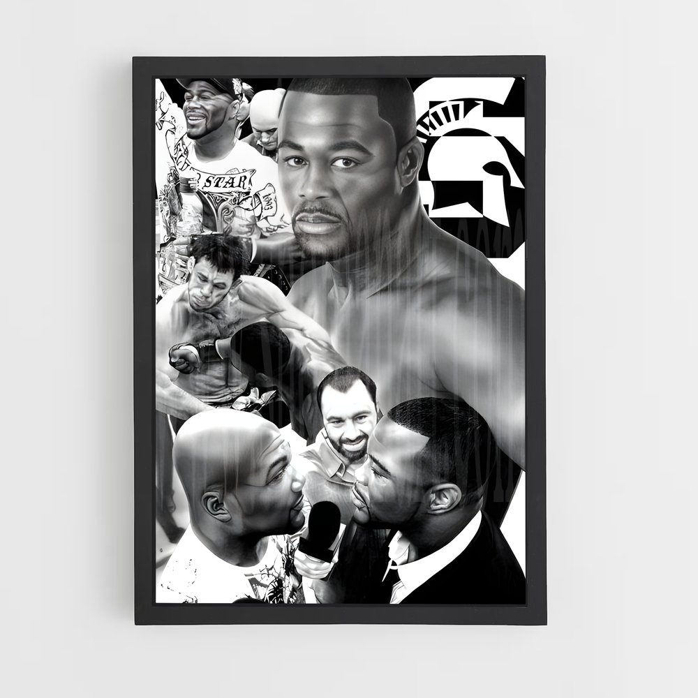 Poster Battle of the Titans – affiche MMA (vue 2)